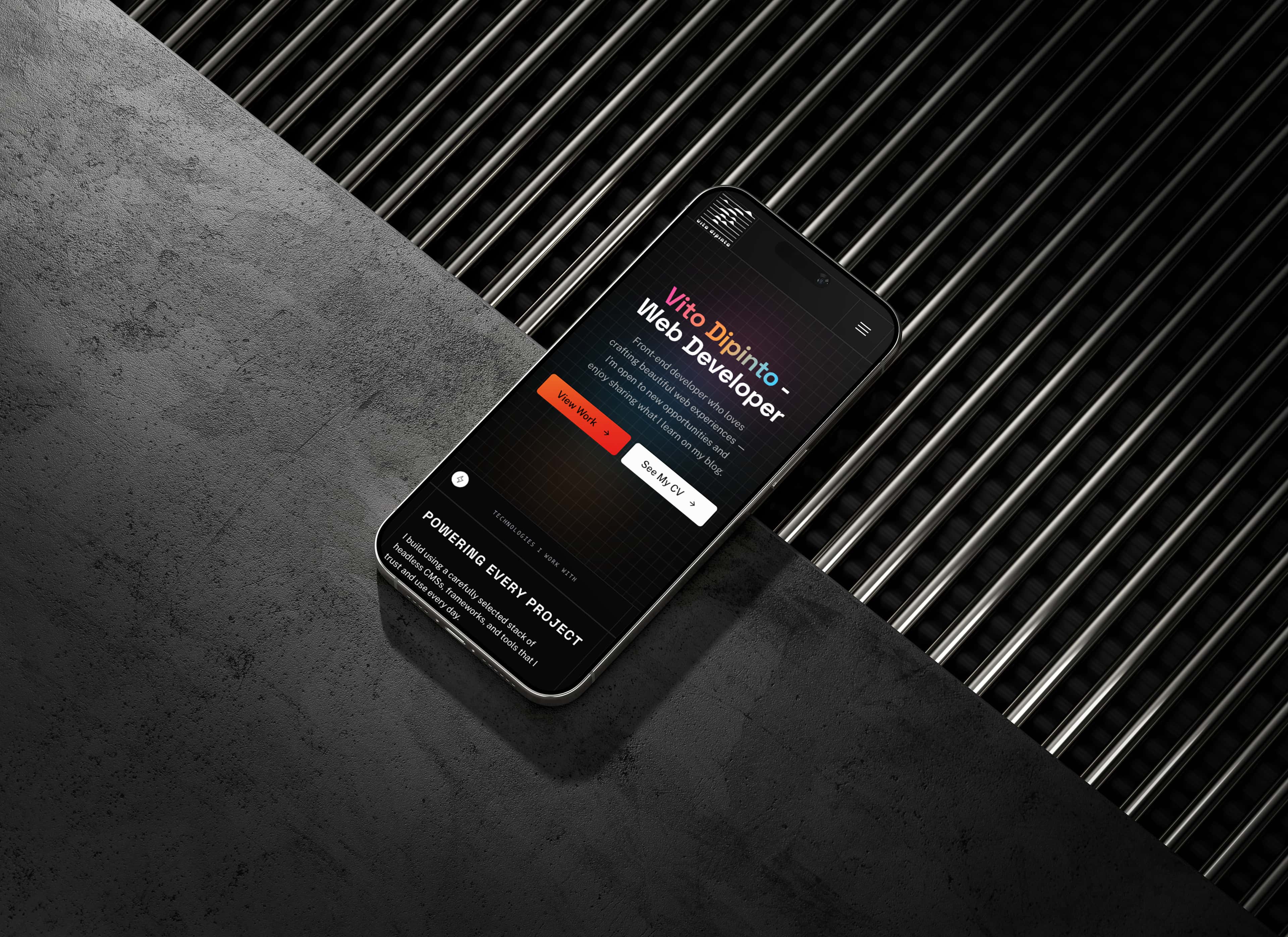 My Dev Portfolio with Next.js & Prisma